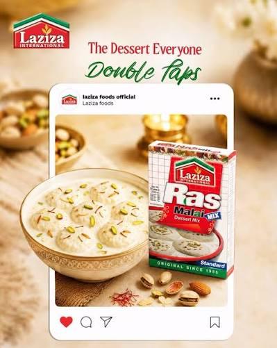 RAS MALAI LAZIZA 75G